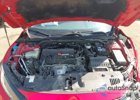 2020 Honda Civic Lx из США, поврежденный, VIN 2HGFC2F6XLH527344